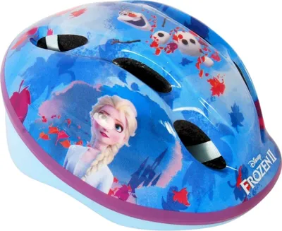 Produktbild von Frozen fahrrad-/Skatehelm blau/rosa Größe 51-55 cm