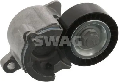 Produktbild von SWAG 62 91 9356 Riemenspanner Keilrippenriemen passend für PEUGEOT 206 Schrägheck (2A/C) Ø65mm Rolle