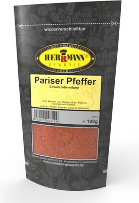 Produktbild von Herrmann Gewürze Pariser Pfeffer 100g Gewürzmischung