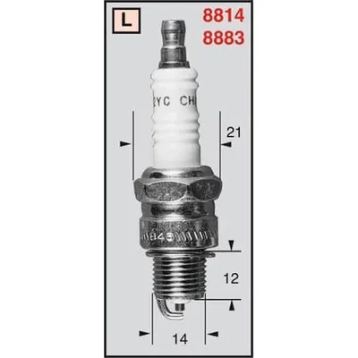 Produktbild von CHAMPION Zündkerze L77JC4