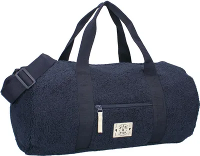 Imagen del producto de Bolsa de deporte "Milky Kiss", diseño fantasía, confeccionada en tejido de felpa de lujo, con cremallera y detalle de pelota en color rosa
