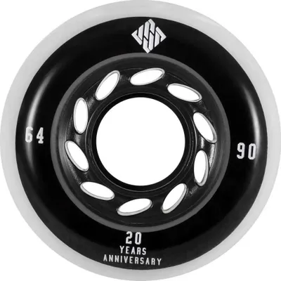 Produktbild von Usd Skates Team 4 Units Rad Silber 68 mm / 90A Silber 68 mm / 90A