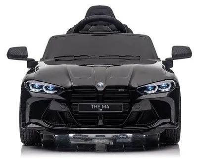 Produktbild von ES-Toys Kinder Elektroauto BMW M4 lizenziert 12V7A Akku 2 Motoren EVA-Reifen MP3 schwarz