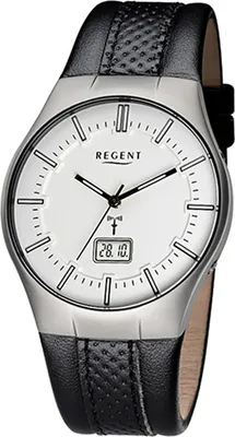 Immagine prodotto di Orologio Regent da uomo in pelle FR-217 bracciale radiocomandato nero D2URFR217