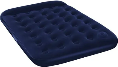 Image de Bestway Matelas à air Gonflable Floqué avec pompe à pied 191x137x28 cm