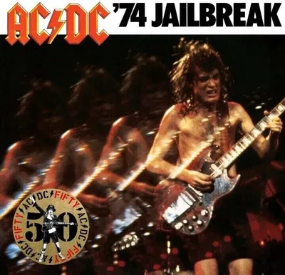Zdjęcie produktu dla AC/DC - 74 Jailbreak (Gold Coloured) (Anniversary Edition) (LP)