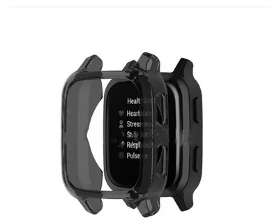 Immagine prodotto di Custodia subtel TPU compatibile con Garmin Venu Sq Music protezione, bumper per smartwatch bracciale fitness, nero, assorbe urti, evita danni e costose riparazioni