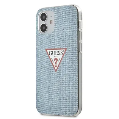 Image de Guess Guhcp12Spcujullb Iphone12 Mini 5,4 Niebieski/Bleu clair Collection Jeans Hardcase