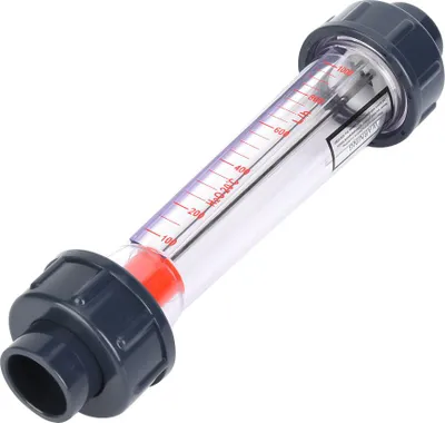 Produktbild von LZS-20(D) Kunststoffrohr-Durchflussmesser für Flüssigkeiten, hochpräziser Wasserdurchflussmesser 100-1000 l/h