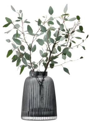Immagine prodotto di LSA | Vaso PLEAT, grigio, altezza 26 cm