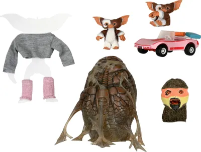 Zdjęcie produktu dla Dodatki do filmu "Kłopotliwi goście" (Gremlins) - zestaw z 1984 roku