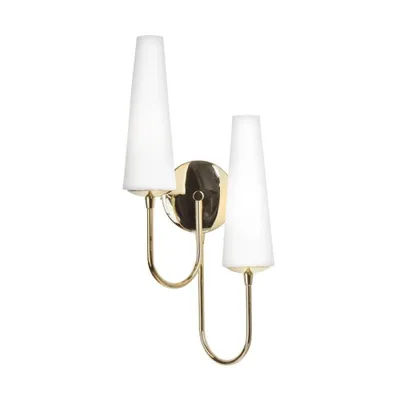 Produktbild von ZUMALINE Wandleuchte 2x E14 gold MAGNUM 1125