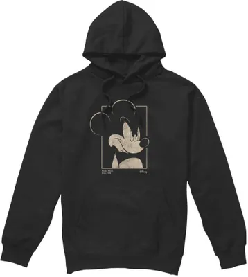 Immagine prodotto di Disney - Felpa con cappuccio da uomo TV4441 (L) (Nero)