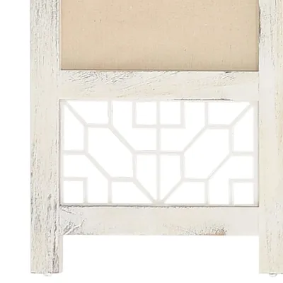 Immagine prodotto di Divisorio a 5 Pannelli Crema 175x165 cm in Tessuto
