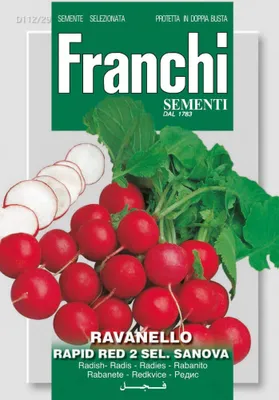 Artikelbild 2 von 'Radieschen Rapid Red 2 Sel. Sanova' aus der Kategorie Radieschensamen