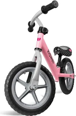 Produktbild von COIL Fahrrad-Laufrad, Lauflernrad, Kinderlaufrad, Rutscher, Balance Bike, Stahlrahmen, EVA-Schaumräder, maximales Gewicht 30 kg, Rosa