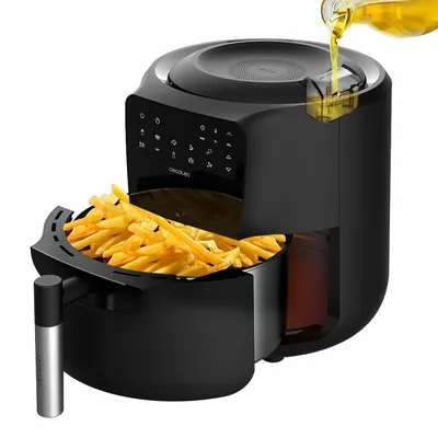 Obrázok produktu pre Cecotec Cecofry Rain Pack, Fritéza s nízkou spotrebou tuku, 5,5 L, 0,03 L, 70 °C, 200 °C, 60 min