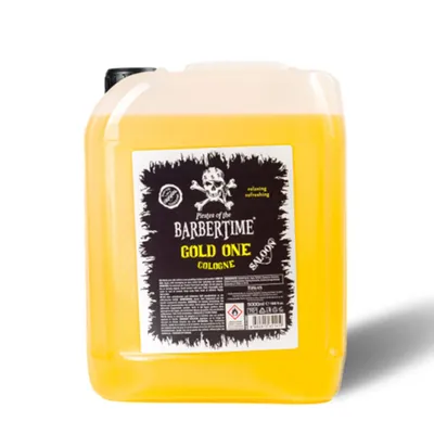 Produktbild von BARBERTIME After Shave Cologne Kabinett Kanister 5000ml Gold One Duftwasser