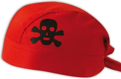 Produktbild von Gurimo-tex GmbH Piraten-Bandana rot