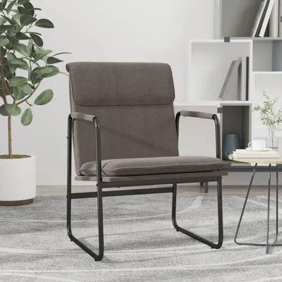 Produktbild von The Living Store Loungesessel Taupe 55x64x80 cm Stoff