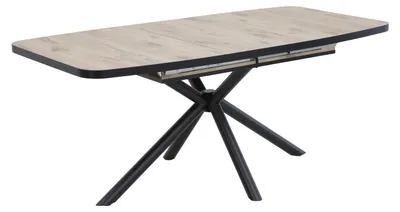 Produktbild von Kulissen-Esstisch >TOKIO< ausziehbar 180cm, Viking Oak Nachbildung - 140/180x76x90cm (BxHxT)