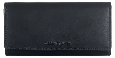 Imagen del producto de GREENBURRY Cuero monedero Fiorentina Long Ladies Wallet RFID Black