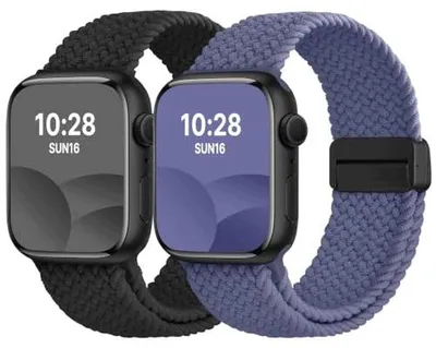 Zdjęcie produktu dla Pasek do apple watch pleciony nylonowy magnetyczny 42 49MM