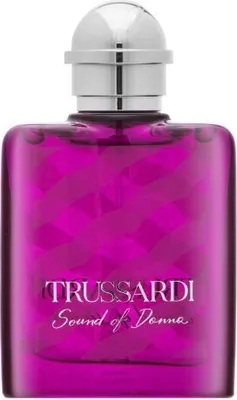 A bottle of Trussardi Sound of Donna Eau de Parfum for women.