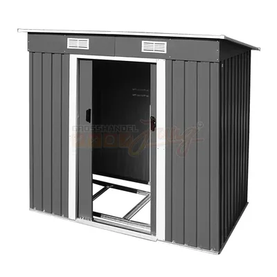 Immagine prodotto di Capanno per attrezzi da giardino in metallo Capanno da giardino Capanno Cardiff antracite