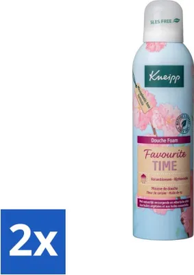 Produktbild von Kneipp - Duschschaum - Lieblingszeit - Kirschblüte - 200 ml - Vorteilspack - 2 Stücke