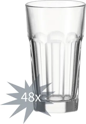 Produktbild von Leonardo ROCK Longdrinkglas 340 ml 48 Stück