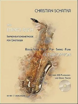 Produktbild von Das Impro-Buch, für Altsaxophon, m. Audio-CD