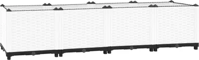 Image de The Living Store Lit surélevé 160x40x38 cm Polypropylène