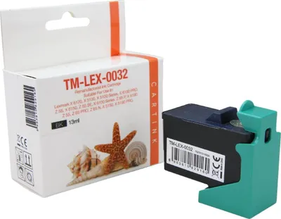 Produktbild von black Tinte 4.4-18L0032 kompatibel mit Lexmark 18L0032