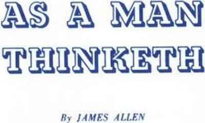 Obrázok produktu pre As a Man Thinketh