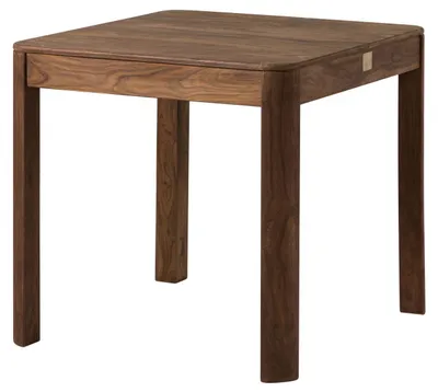 Immagine prodotto di MASSIVMOEBEL24 | tavolo da pranzo in legno di Sheesham / Acacia 80x80x76 smoked cherry tinto TORONTO #157