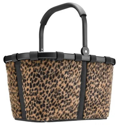 Produktbild von reisenthel Carrybag Einkaufskorb Leo Fake Fur Fell BK6072