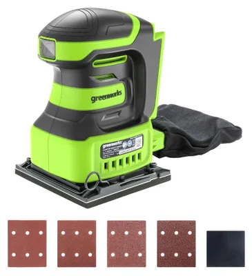 Immagine prodotto di Smerigliatrice eccentrica GREENWORKS G24SS14 - 3100507