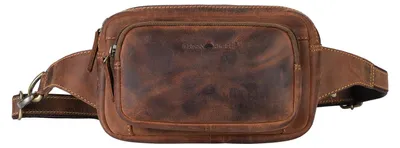 Zdjęcie produktu dla Greenburry skórzana torba na ramię brązowa vintage męska damska torba na pasek 1743B-25