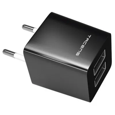 Zdjęcie produktu dla Tacens Anima AUSB1, Wewnętrzna, Prąd przemienny, 5 V, 2,1 A, Czarny