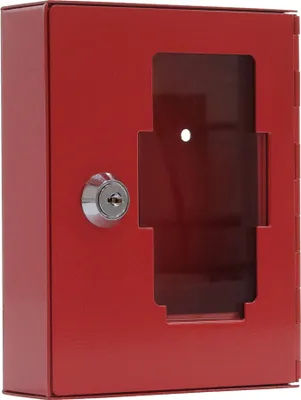 Produktbild von Profirst Notschlüsselkasten PN 110 Zylinderschloss rot