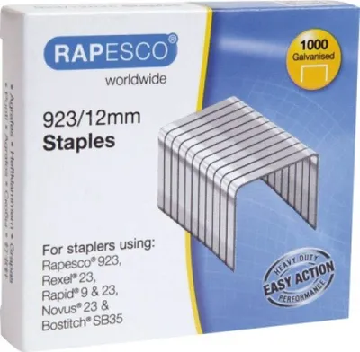 Immagine prodotto di RAPESCO® 1238 Punti metallici 923 23/12 1.000x