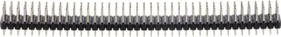 Produktbild von Stiftleiste / Pinleiste 2,54mm, 3x40 Pins : gerade Form: gerade