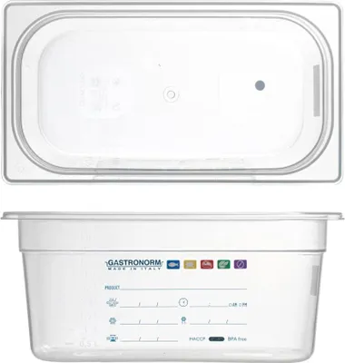 Produktbild von Mori 2a Gastronorm aus Polypropylen GN 1/3 32x17x15hcm