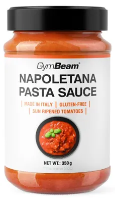 Immagine prodotto di GymBeam - Salsa di pomodoro con cipolla e carota alla napoletana, 350 g