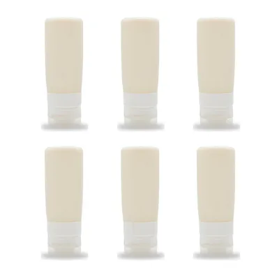 Fullplus Reiseflaschen-Set Aus Silikon, 3x100ml, TSA-geprüft & Auslaufsicher – Perfekt Für Shampoo, Duschgel & Cremes