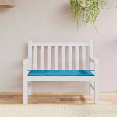 Produktbild von vidaXL Gartenbank-Auflage Blau 100x50x3 cm Oxford-Gewebe