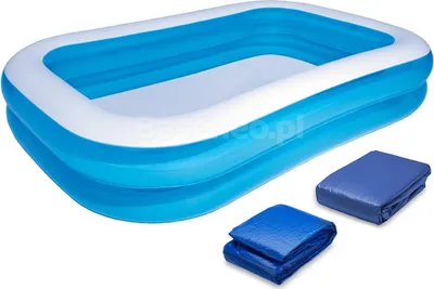 Produktbild von Aufblasbarer Familienpool 262 x 175 x 51 cm 3in1 Bestway 54006