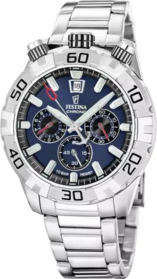 Produktbild von Festina Uhr Herren The Originals Bullhead F20743/1 Edelstahl, Blau
