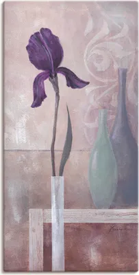 Produktbild von ARTland Leinwandbild Schattierungen II Größe: 30x60 cm